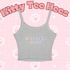Kids' BTS tank top featuring a retro television K-pop graphic design, colorful BTS tee by Printify.