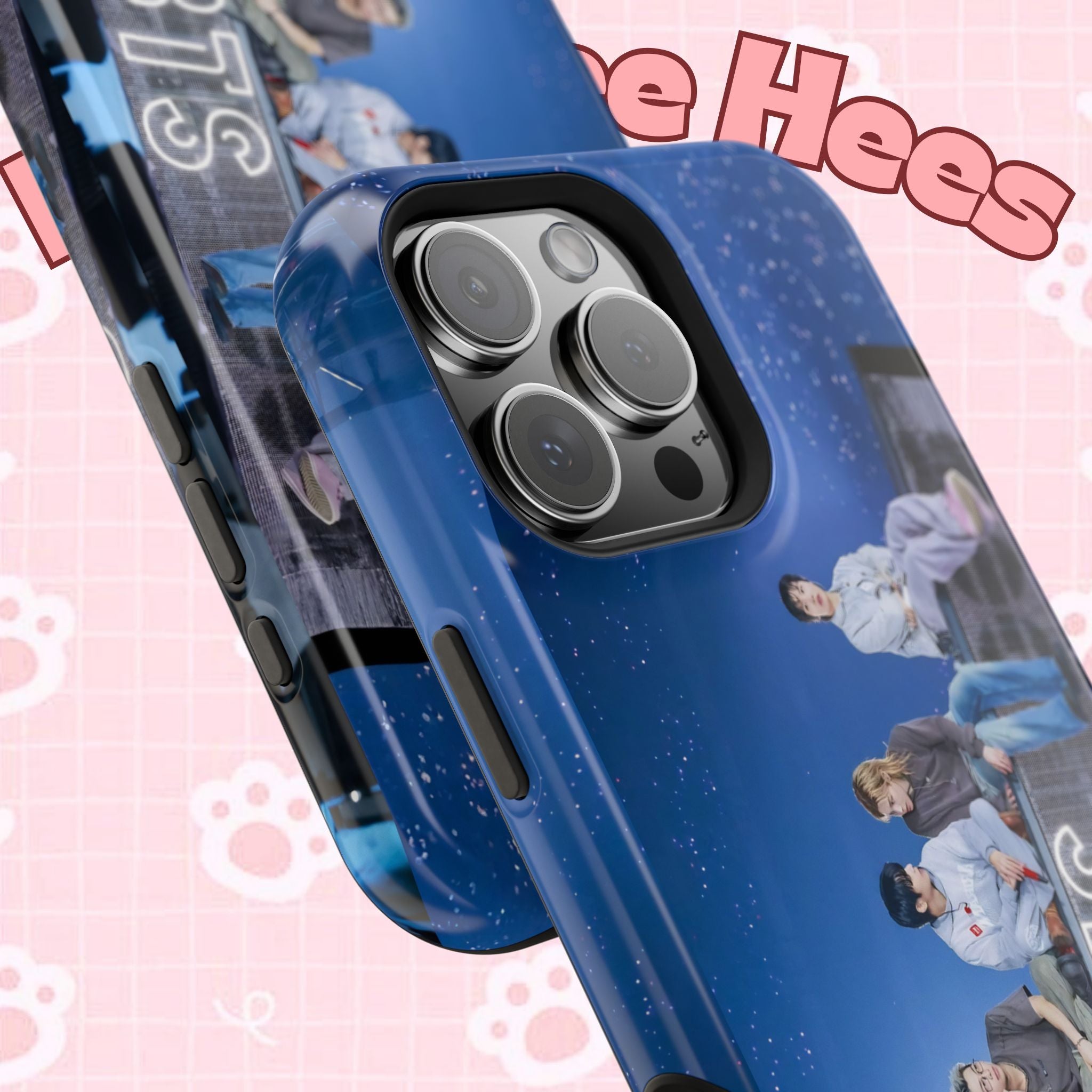 Printify BTS Bangtan World Tour Arirang impact-resistant phone case for iPhone 17 and Samsung Galaxy Ultra with vibrant design.