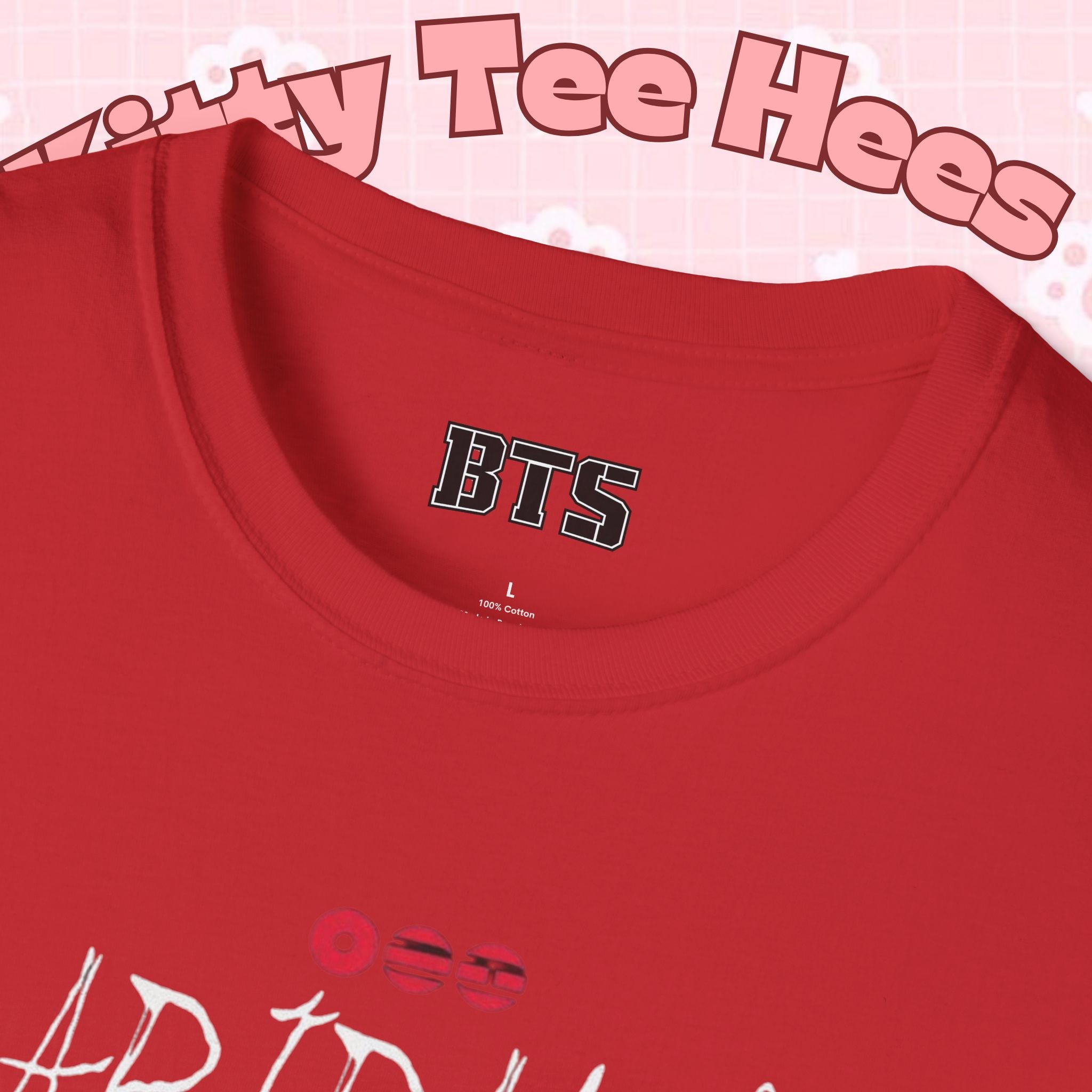 Arirang2026 BTS concert T-shirt featuring a band photo, K-pop merchandise, casual printify K-pop group band tee.