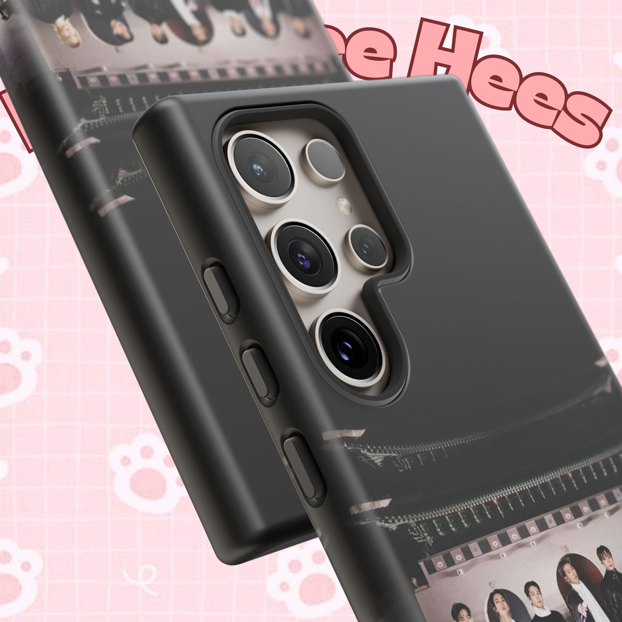 BTS Arirang and Swim comeback themed Samsung phone case with tough protective design, featuring K-pop BTS graphics and branding.