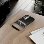 BTS Arirang phone case for iPhone and Samsung, featuring BTS Swim Comeback design, durable Printify tough K-pop phone case