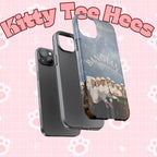 Cute Sailor BTS Swim phone case for iPhone and Samsung, featuring Bangtan Arirang design by Printify, suitable for smartphone protection.