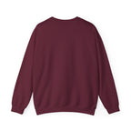 Cozy cat mom sweatshirt with a cute animal print, perfect for feline parents and pet lovers. Made by Printify.