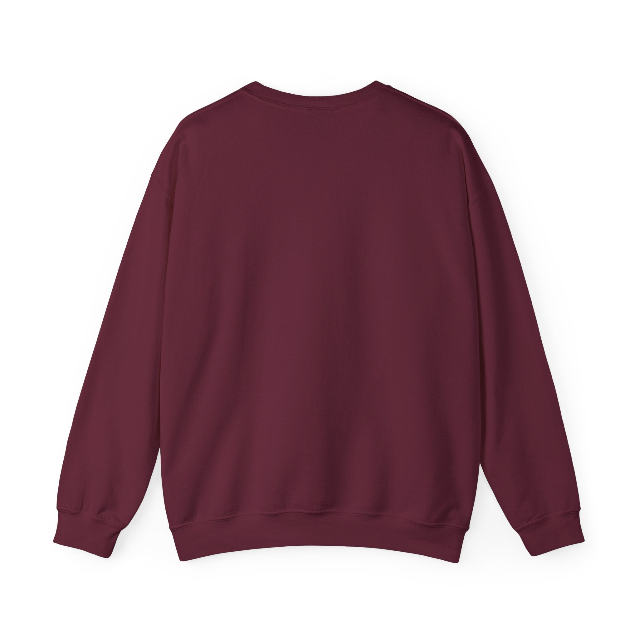 Cozy cat mom sweatshirt with a cute animal print, perfect for feline parents and pet lovers. Made by Printify.
