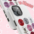 Impact-resistant Printify BTS Arirang vinyl record grid phone case with cool BTS fan merch design, fits smartphones securely.