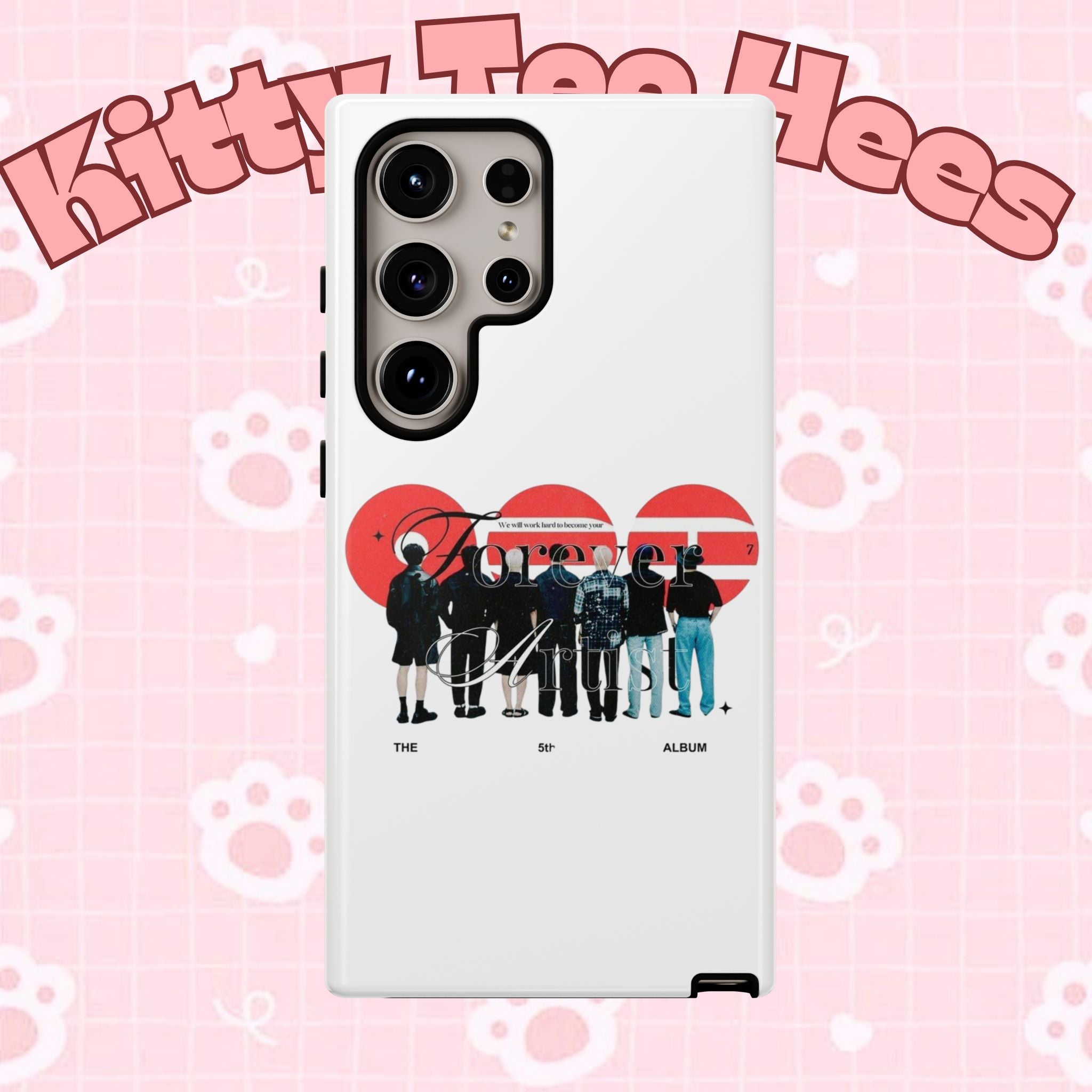 BTS Concert Phone Case with 'Bangtan Arirang' design for iPhone and Samsung, featuring K-Pop artwork and vibrant colors