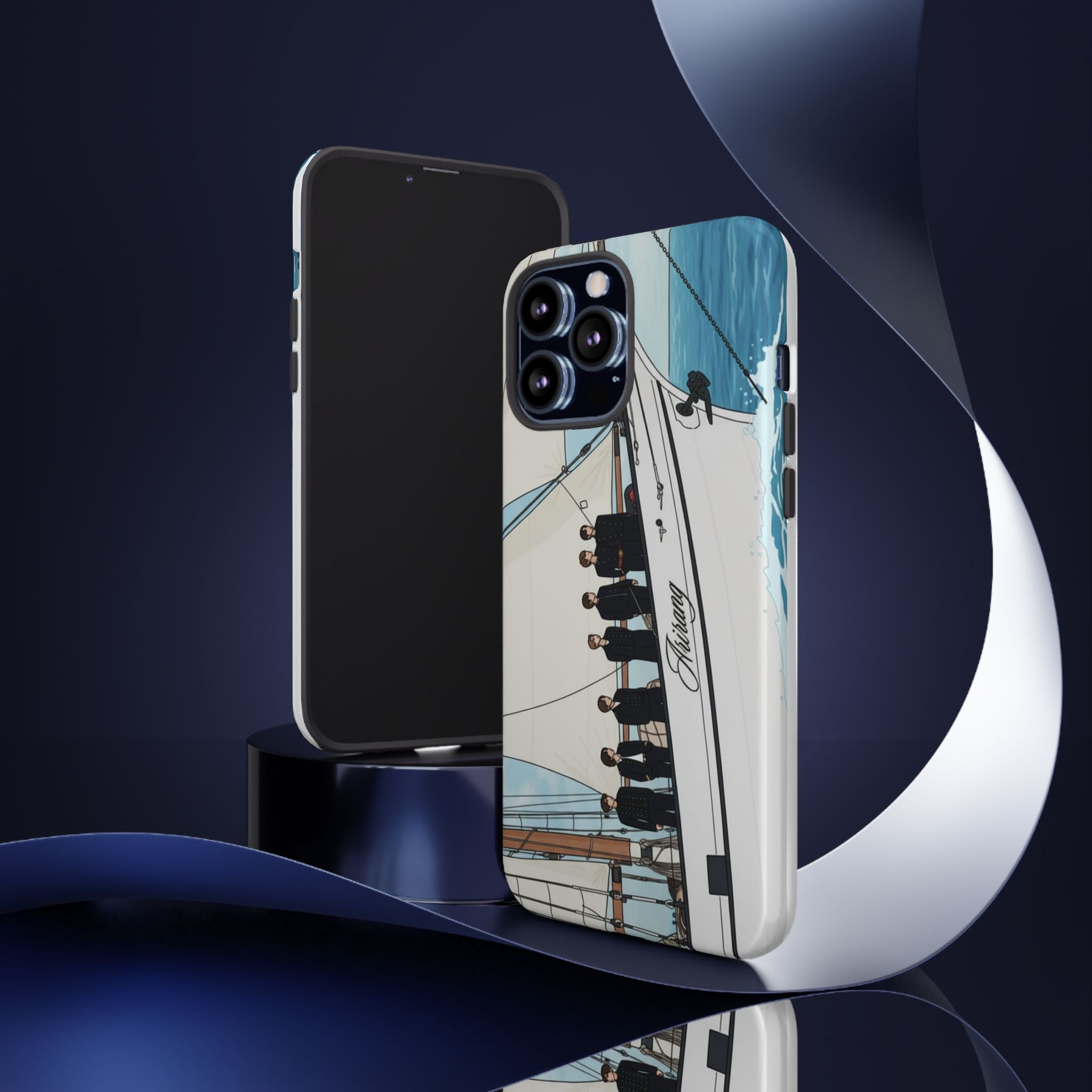 BTS Arirang Swim phone case for iPhone 17 and Samsung, tough Bangtan concert-themed phone case by Printify.