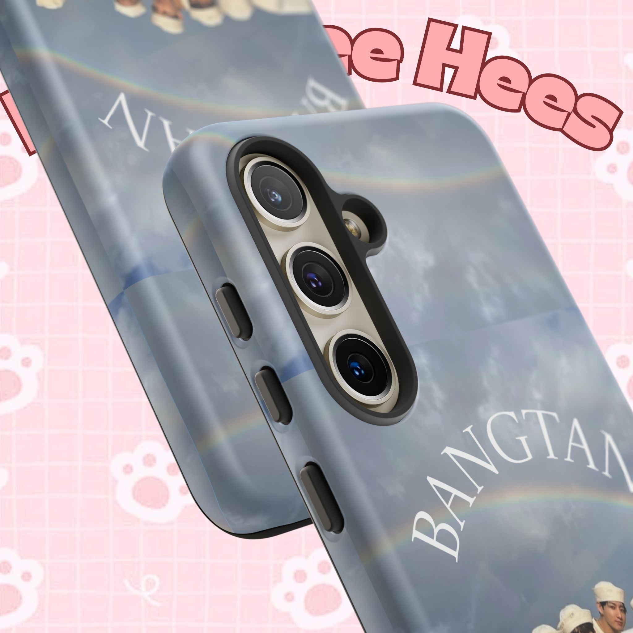 Cute BTS Sailor phone case for iPhone and Samsung, featuring colorful sailor-themed design with Bangtan Sailor artwork.
