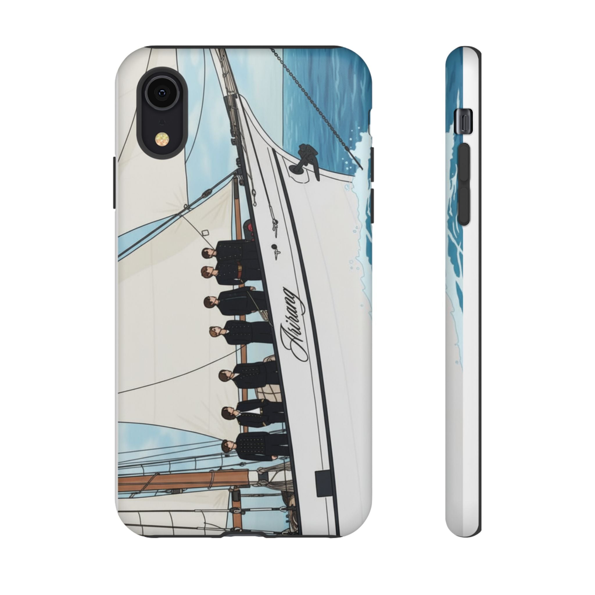 BTS Arirang Swim phone case for iPhone 17 and Samsung, durable tough case with concert-themed design by Printify