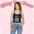 Kids' BTS tank top featuring a retro television design, colorful graphic K-pop BTS shirt for boys by Printify.