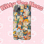 Orange Cat Phone Case: Slim, Lightweight, and UV Protected - Kitty TeeHees