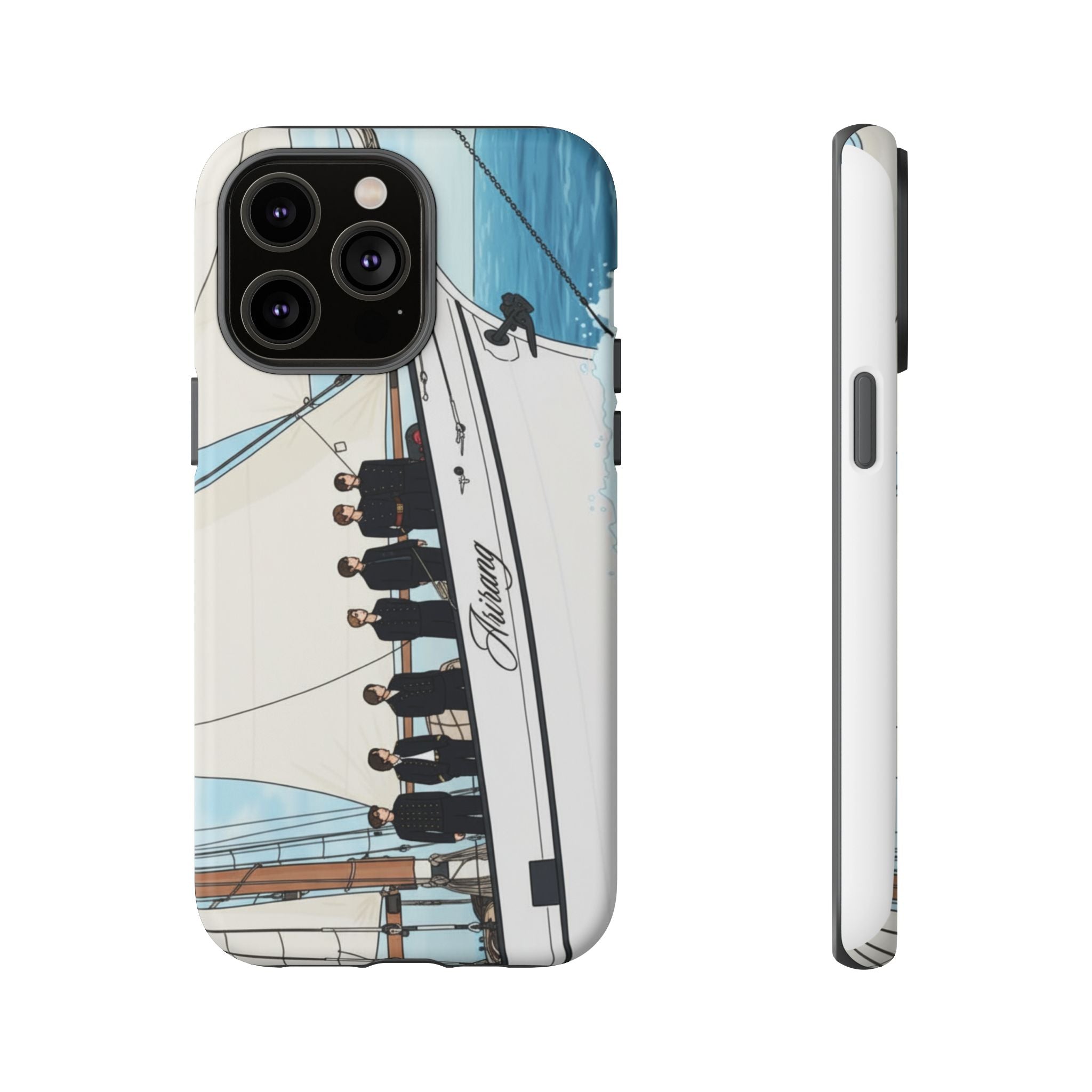 BTS Arirang swim phone case for iPhone 17 and Samsung, tough concert-themed case featuring Bangtan boys by Printify
