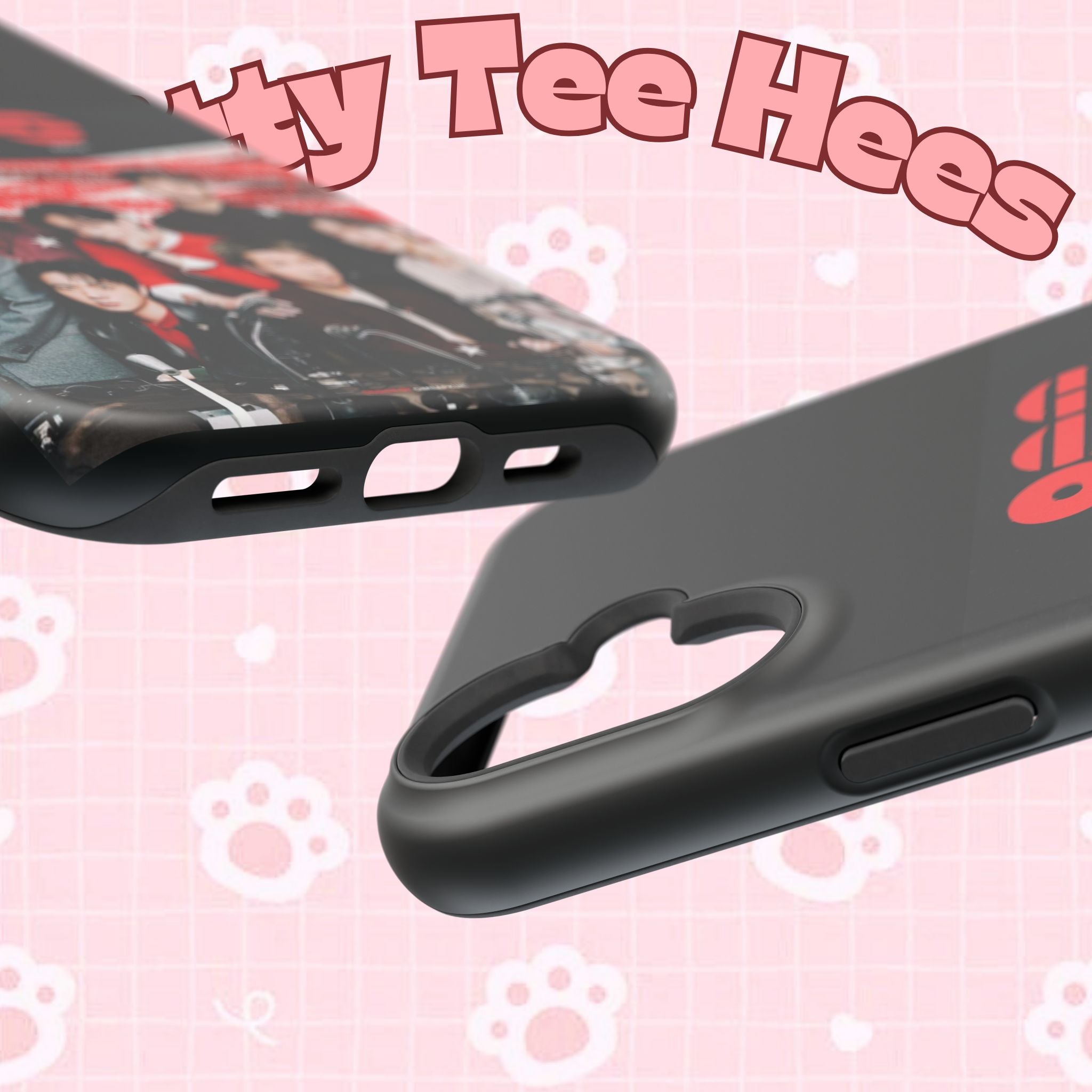 Printify BTS Arirang phone case featuring Bangtan concert design, impact-resistant K-Pop band photo phone cover.