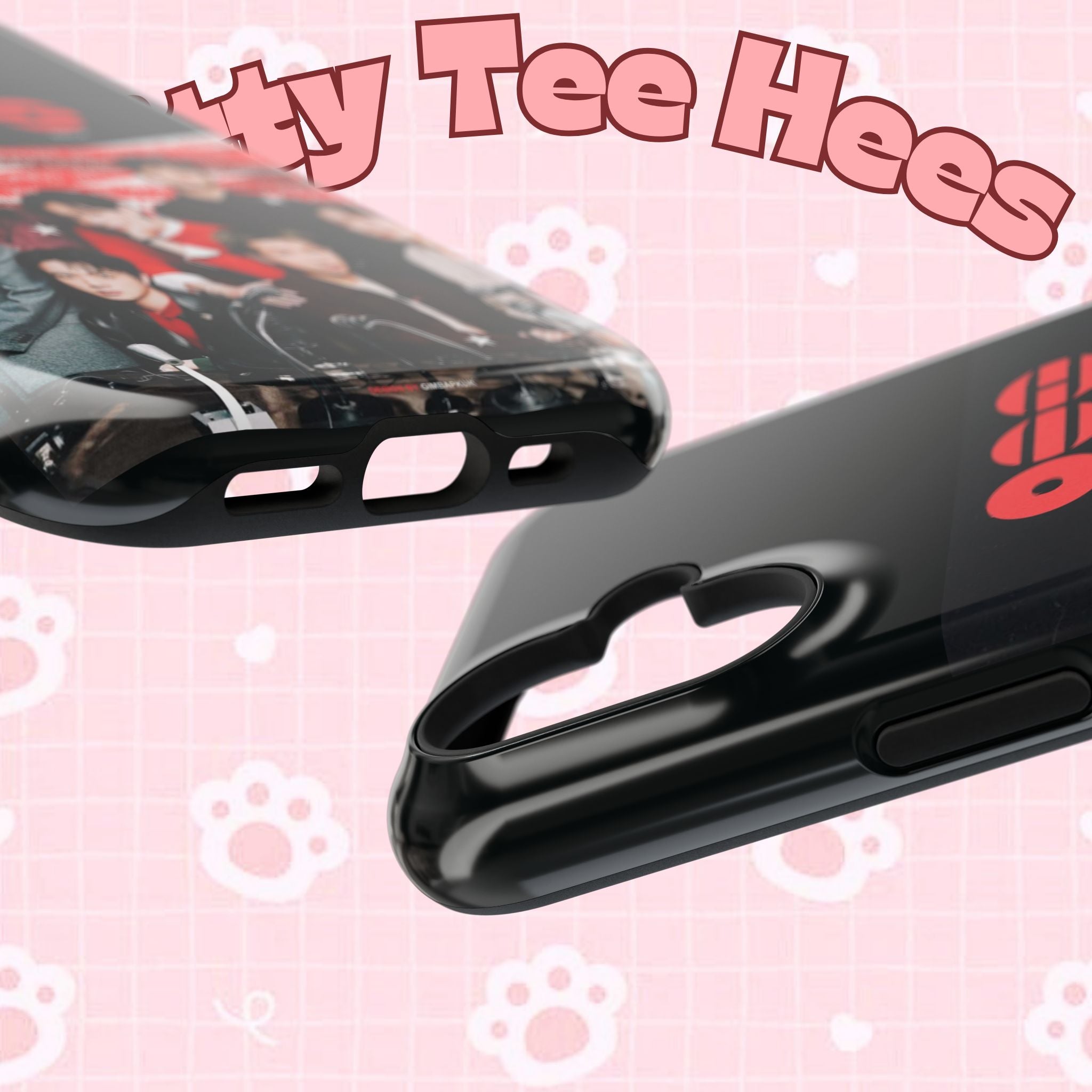 K-Pop BTS Arirang phone case with Bangtan concert design, impact-resistant Printify phone case featuring BTS band photo.