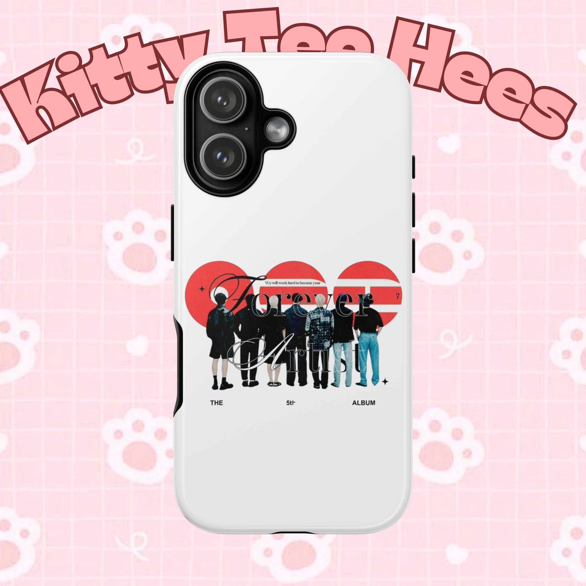 BTS Concert phone case with 'Bangtan Arirang' design for iPhone and Samsung, featuring colorful K‑Pop artwork.