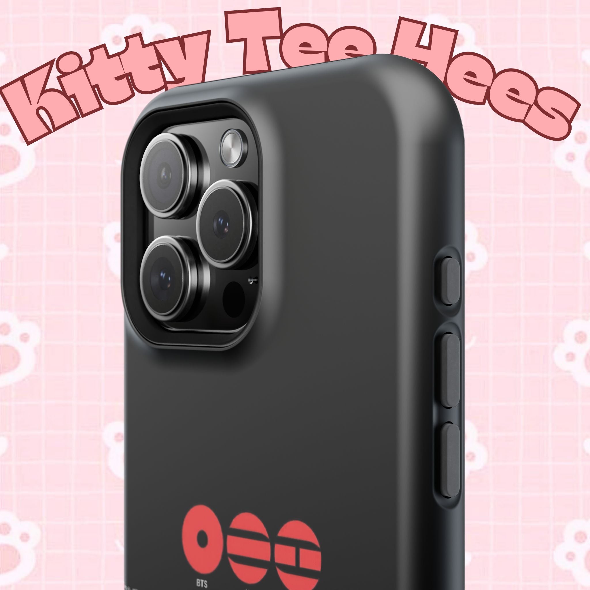 Printify BTS Bangtan phone case featuring fan-made K-Pop band photo, impact-resistant design for fans of BTS Arirang concerts.