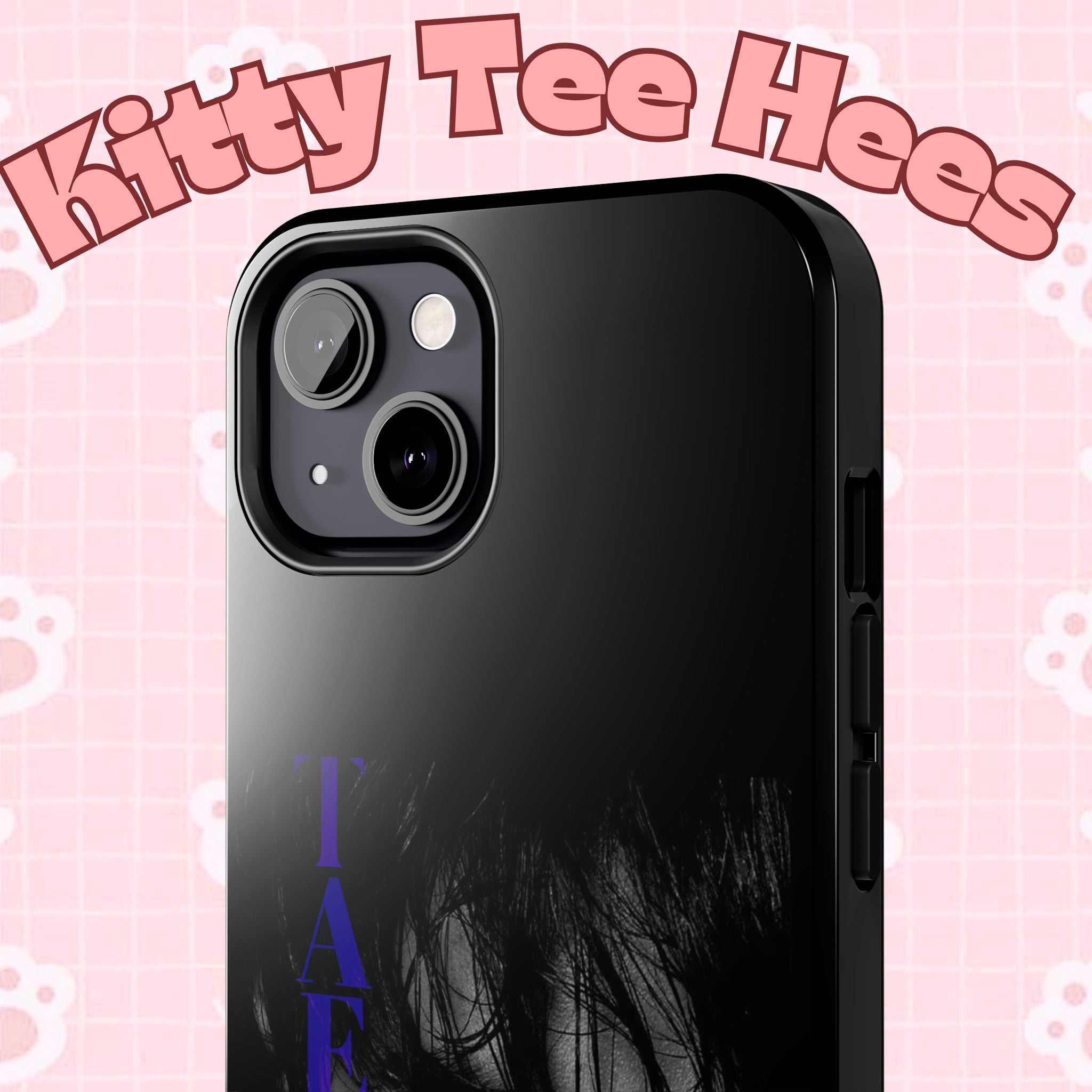 Dark Bangtan BTS Taehyung (V) phone case with Kim Taehyung design for iPhone and Samsung, featuring tough protective style.