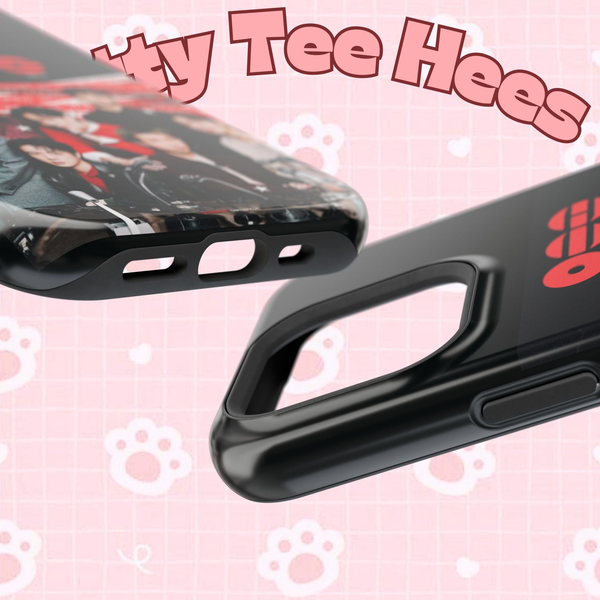 BTS Arirang phone case with Bangtan concert design, impact-resistant Printify K-Pop band photo phone cover.