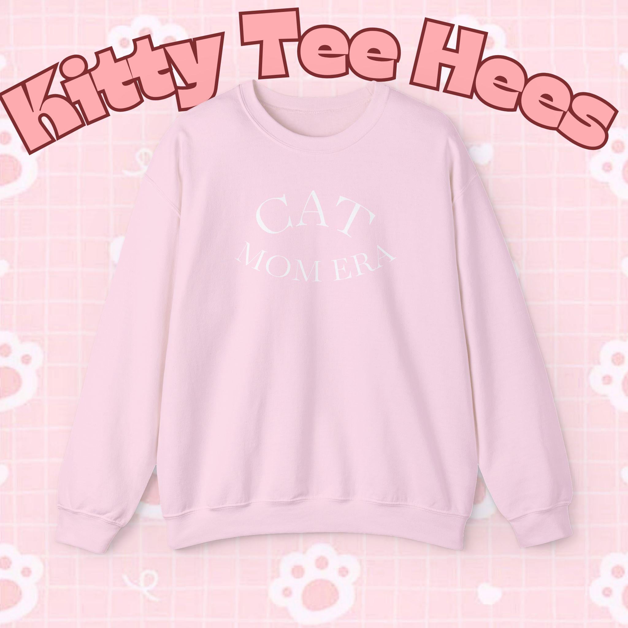 Cat Mom Era Sweatshirt, Pet Lover Gift - Kitty TeeHees
