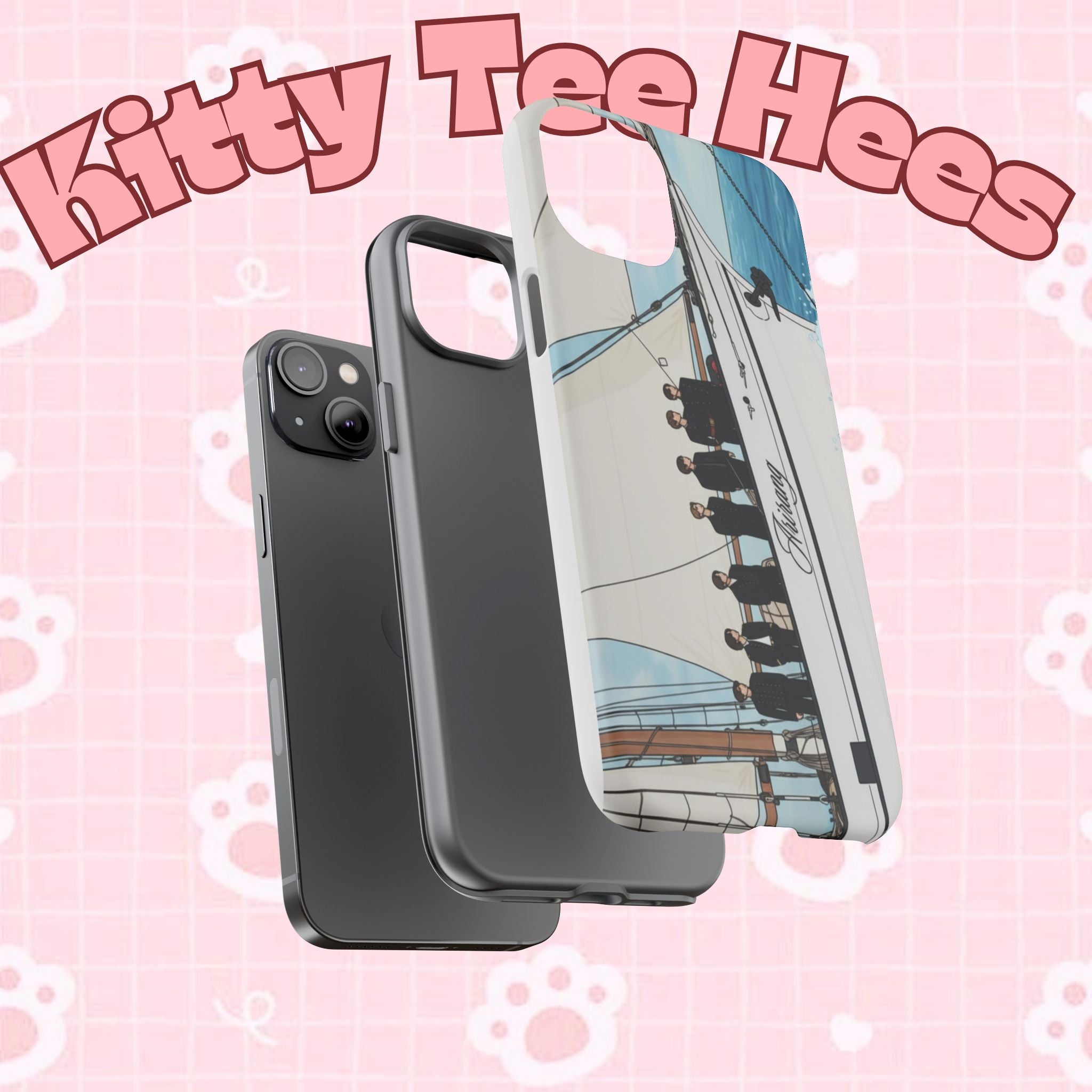 BTS Arirang swim phone case for iPhone 17 and Samsung, tough concert-themed phone case with Bangtan design by Printify.
