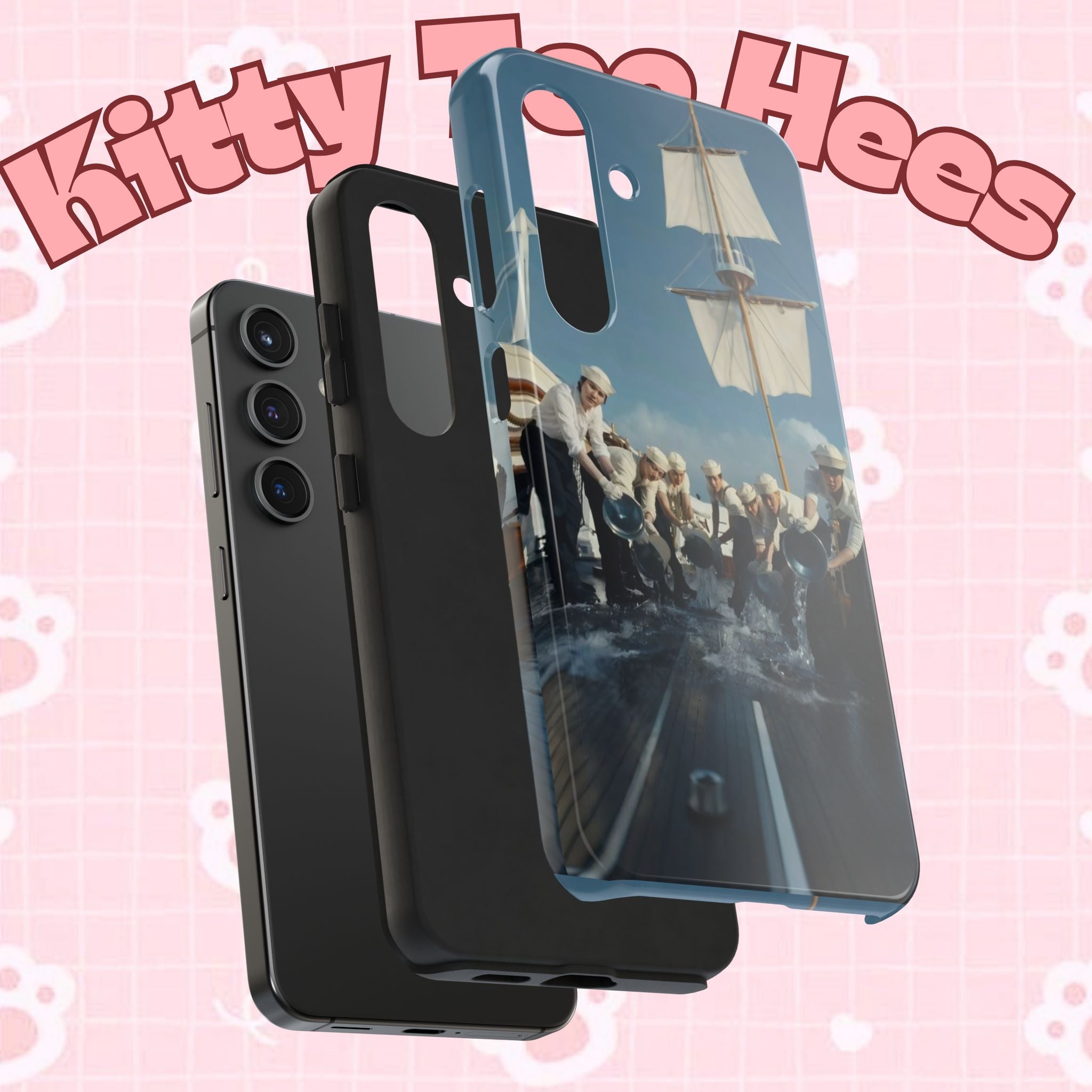 Cute BTS Swim BTS phone case featuring sailor bts and arirang design, perfect for K-pop fans and BTS concert enthusiasts.