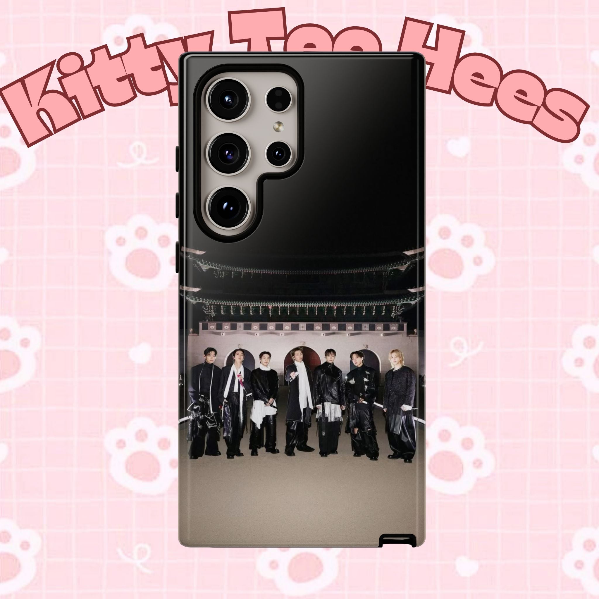 BTS Arirang phone case for iPhone, featuring BTS Swim Comeback design, durable Printify K-pop Samsung case with vibrant artwork.