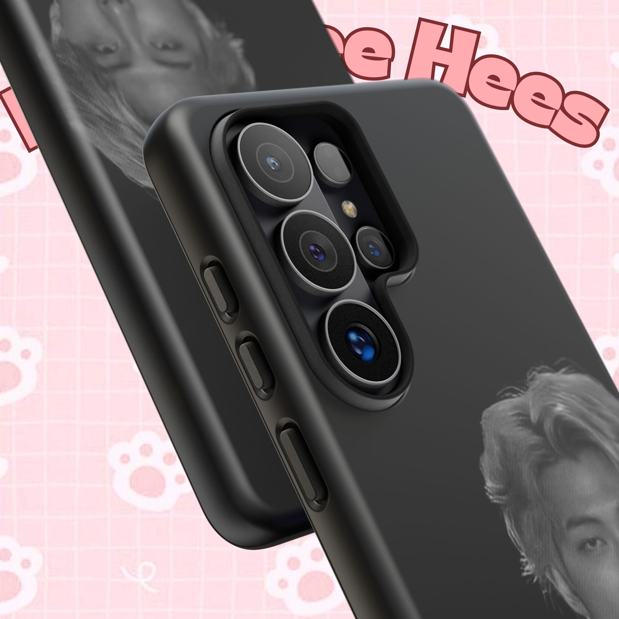Namjoon BTS concert-themed iPhone case by Printify, durable phone protector with custom artwork featuring BTS member.