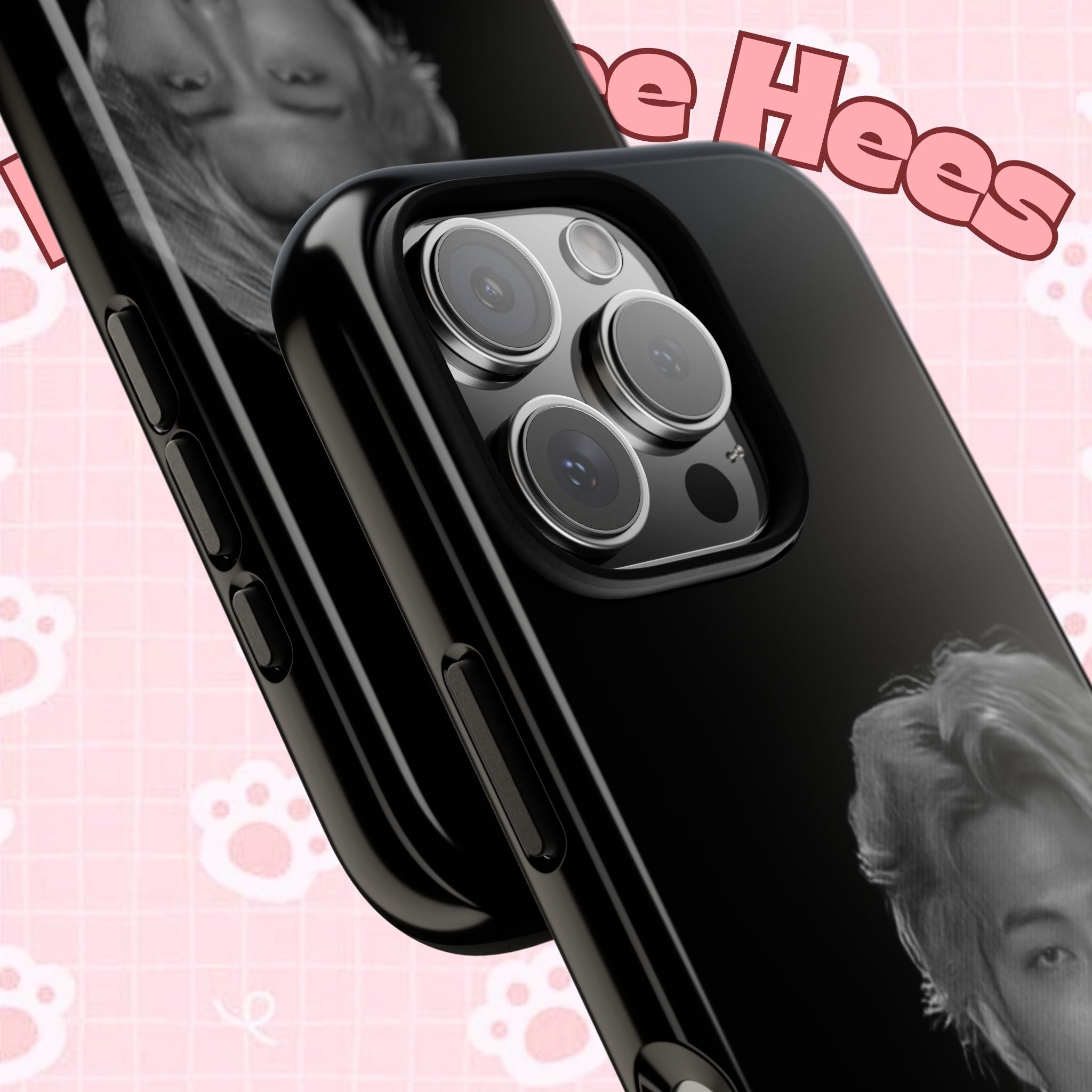 Namjoon BTS concert-themed iPhone case by Printify, durable phone protector with custom design featuring BTS imagery.