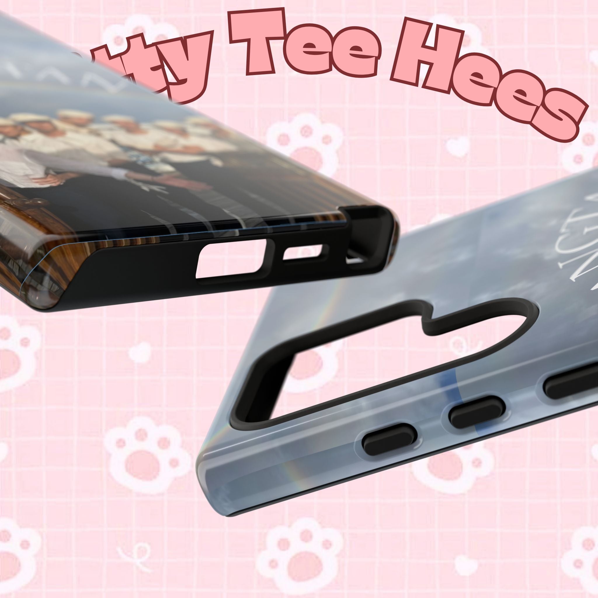 Cute BTS Sailor phone case for iPhone and Samsung, featuring colorful sailor design inspired by Bangtan Sailor theme.