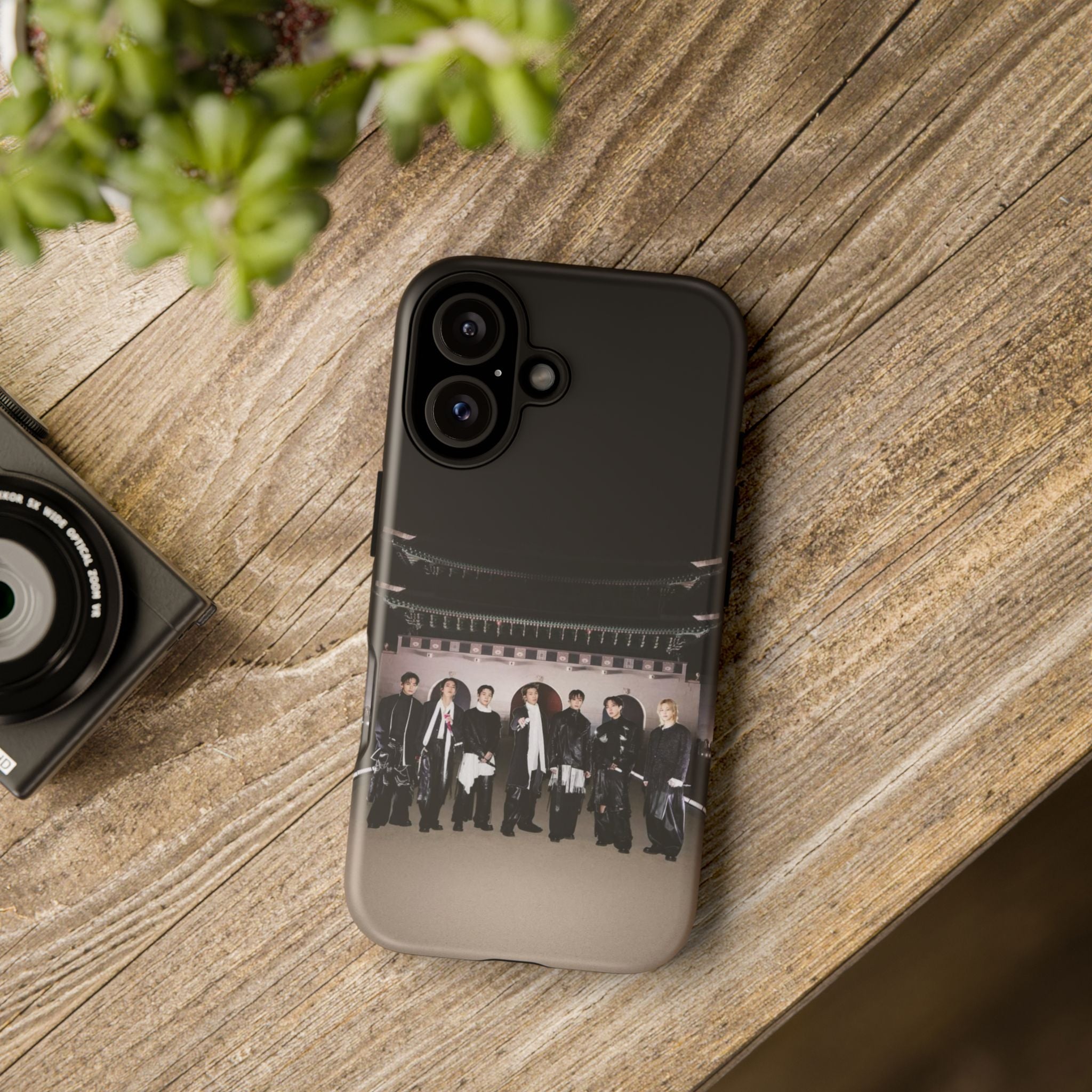 BTS Arirang phone case for iPhone, featuring BTS Swim Comeback design, durable Samsung K-pop phone case by Printify