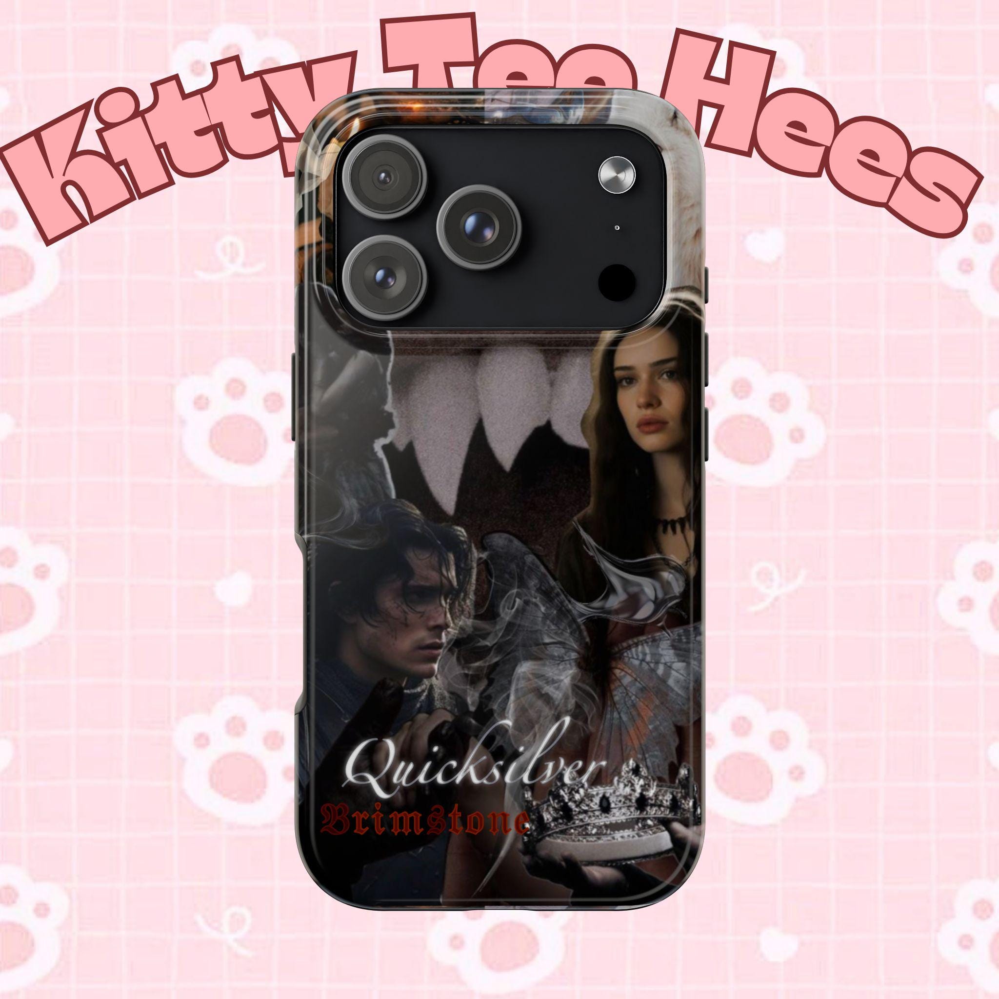 Quicksilver Brimstone Kingfisher Dark Romance Phone Case | Christmas 2025 - Kitty TeeHees