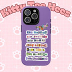 BTS member names phone case featuring Jungkook, Jimin, Rap Monster, for iPhone 17, with durable tough case design.