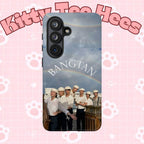 Cute Sailor BTS Swim phone case for iPhone and Samsung, featuring Bangtan Sailor Arirang design by Printify.