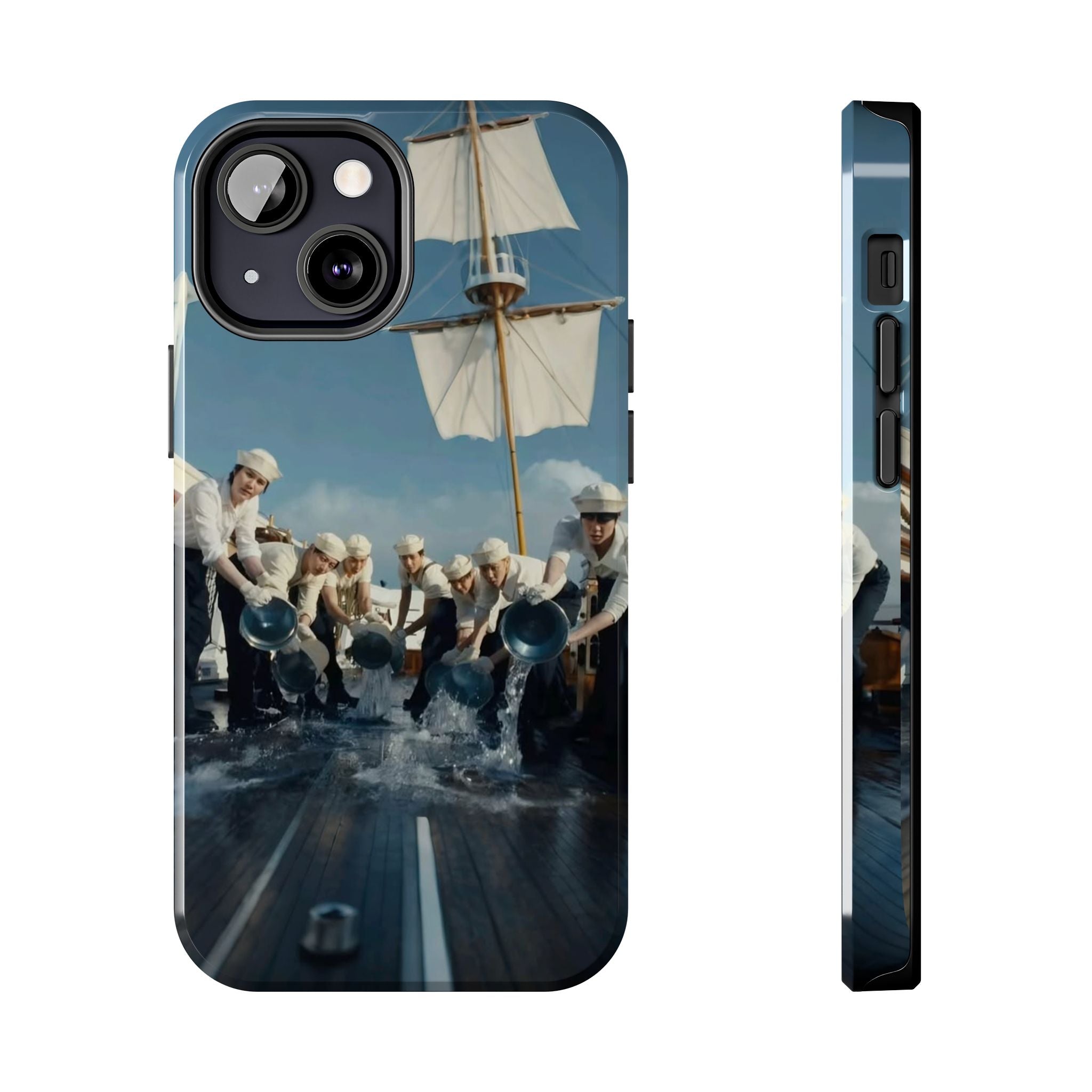 Cute Sailor BTS phone case featuring K-pop band BTS Arirang design, perfect for BTS fans and concert enthusiasts.