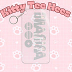 Clear Arirang BTS keychain featuring the Bee Logo, perfect K-pop accessory with a cute, transparent design from Printify.