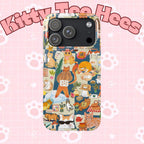 Orange Cat Phone Case: Slim, Lightweight, and UV Protected - Kitty TeeHees