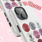 Impact-resistant Printify BTS Arirang vinyl record grid phone case featuring cool BTS fan merch design.