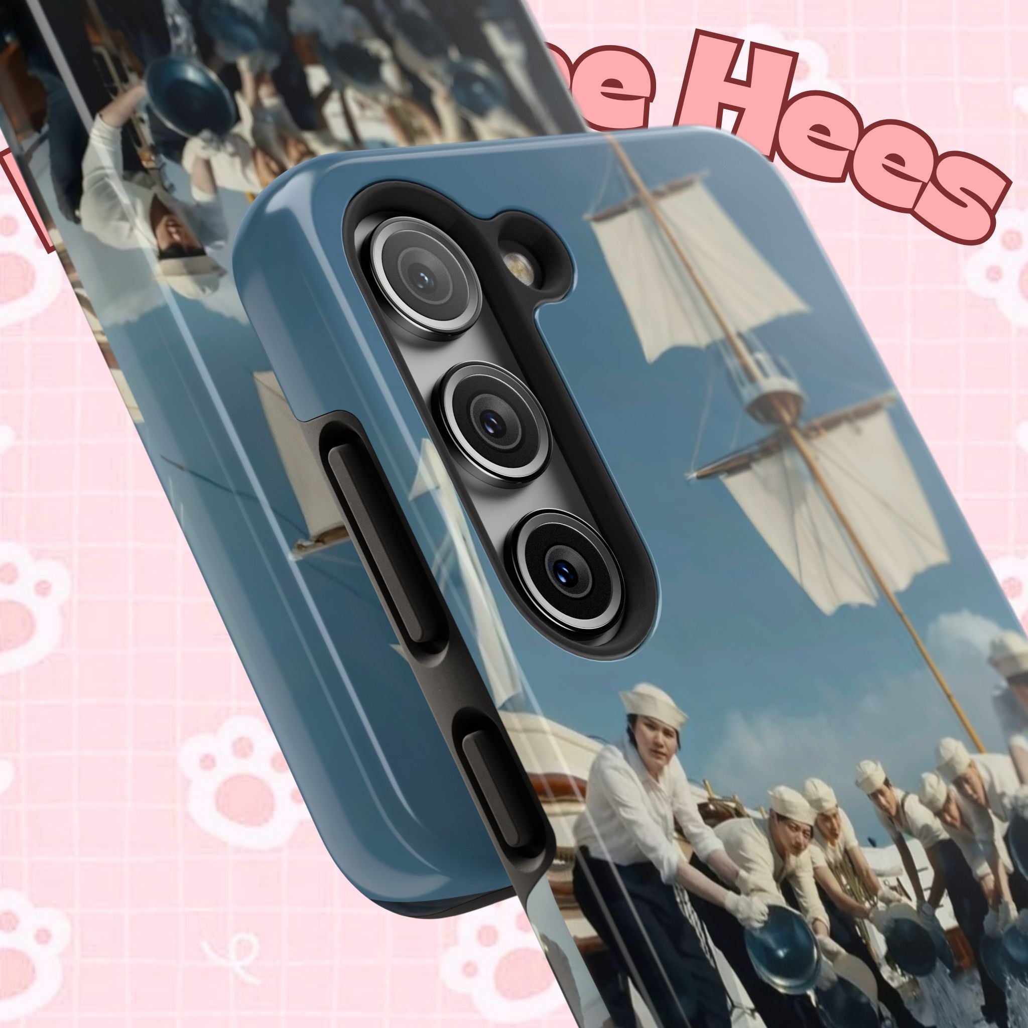 Cute Sailor BTS phone case by Printify featuring K-pop BTS Arirang design, perfect for BTS fans and concert lovers.