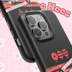 Custom BTS Bangtan phone case featuring K-pop band imagery, impact-resistant design, fan-made concert merchandise by Printify