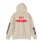ARIRANG BTS world tour hoodie featuring graphic design and Bangtan sleeve artwork, casual sweatshirt inspired by BTS tour style.