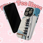BTS Arirang swim phone case for iPhone 17 and Samsung, tough bangtan concert phone case with BTS logo and vibrant design.