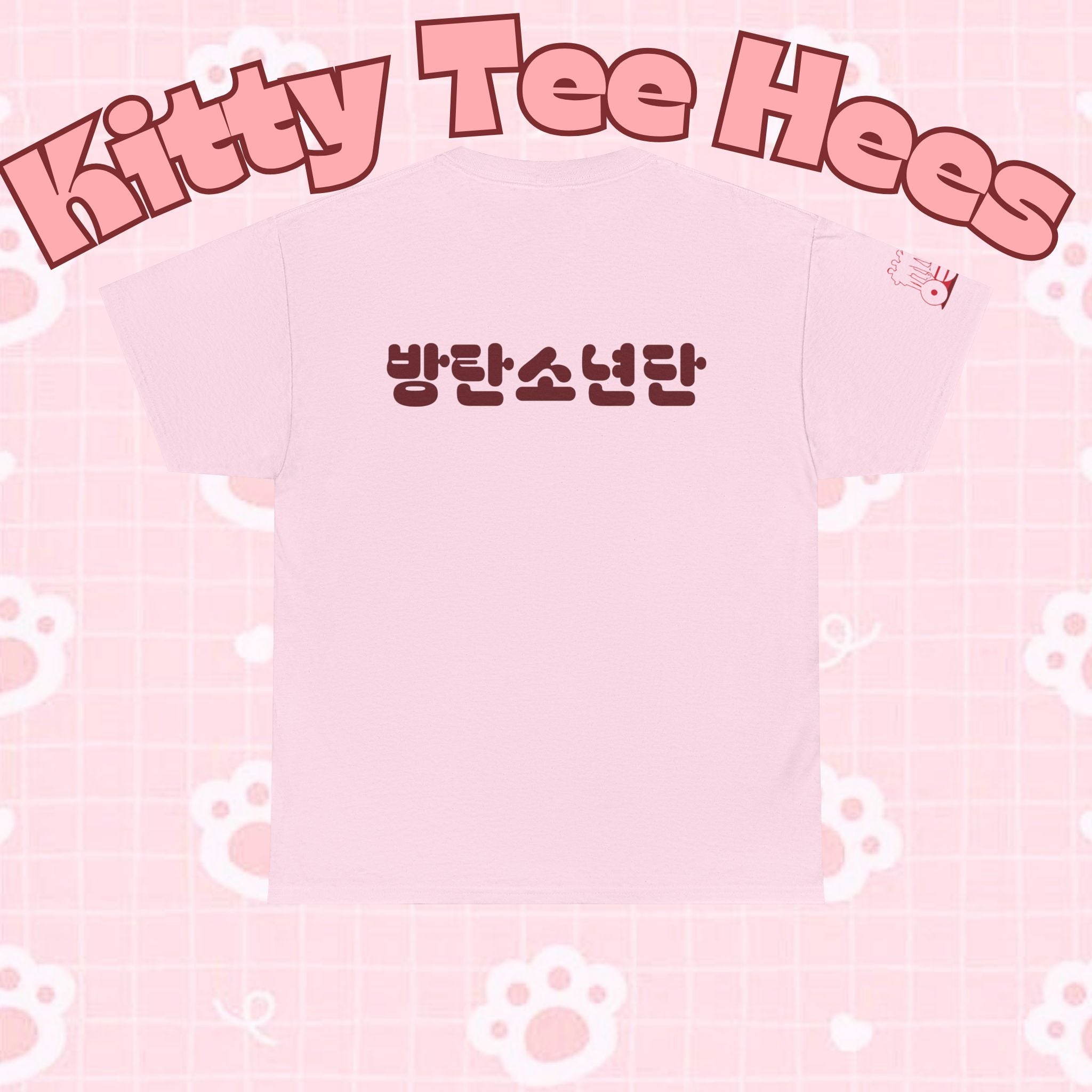 BTS Arirang T-Shirt with Hangul design, 2026 comeback and world tour print, casual concert-fit tee by Printify