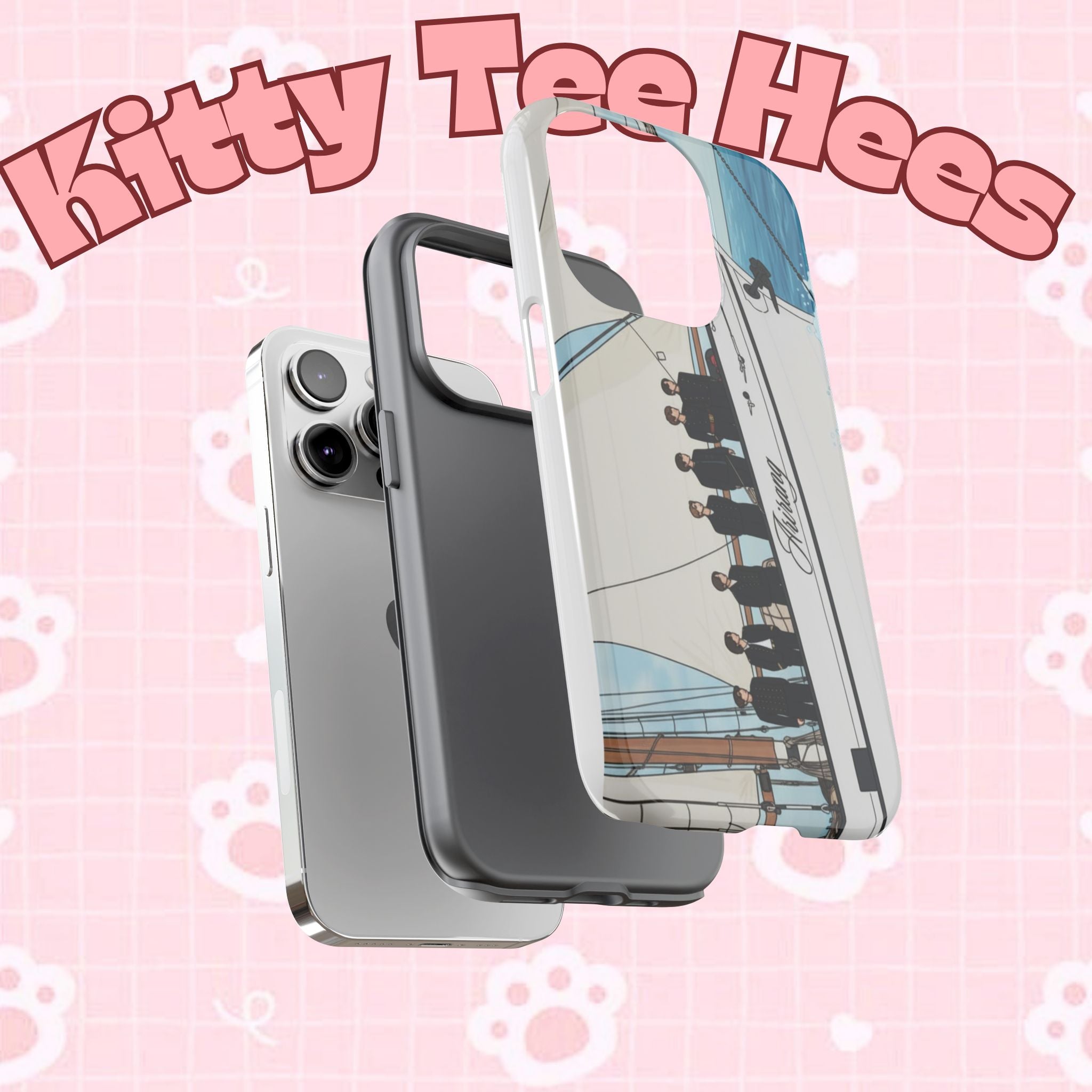Custom BTS Arirang swim phone case for iPhone 17 and Samsung, featuring concert-themed design and durable Tough Case build.