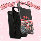 Printify BTS Bangtan phone case featuring concert fanmade design with K-Pop boy band photo, impact-resistant for smartphones.