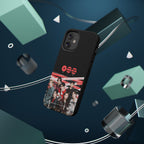 K-Pop BTS Bangtan phone case with fanmade concert design, impact-resistant, featuring BTS band photo for iPhone or Android.