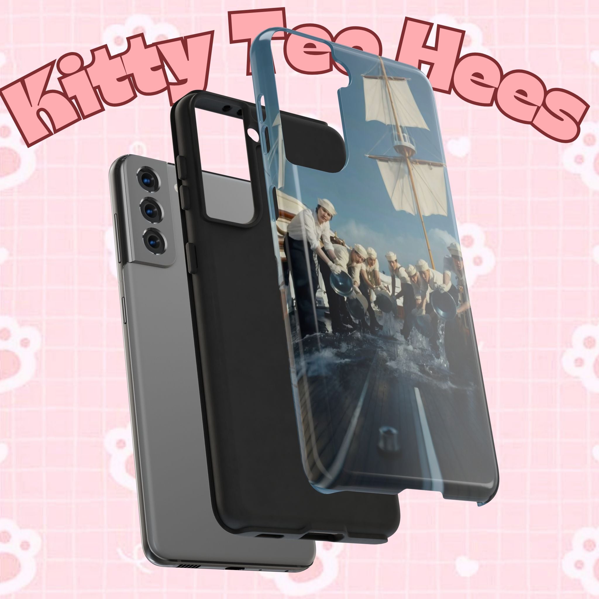 Cute Sailor BTS phone case by Printify featuring K-pop BTS Arirang design, perfect for BTS fans and concerts.