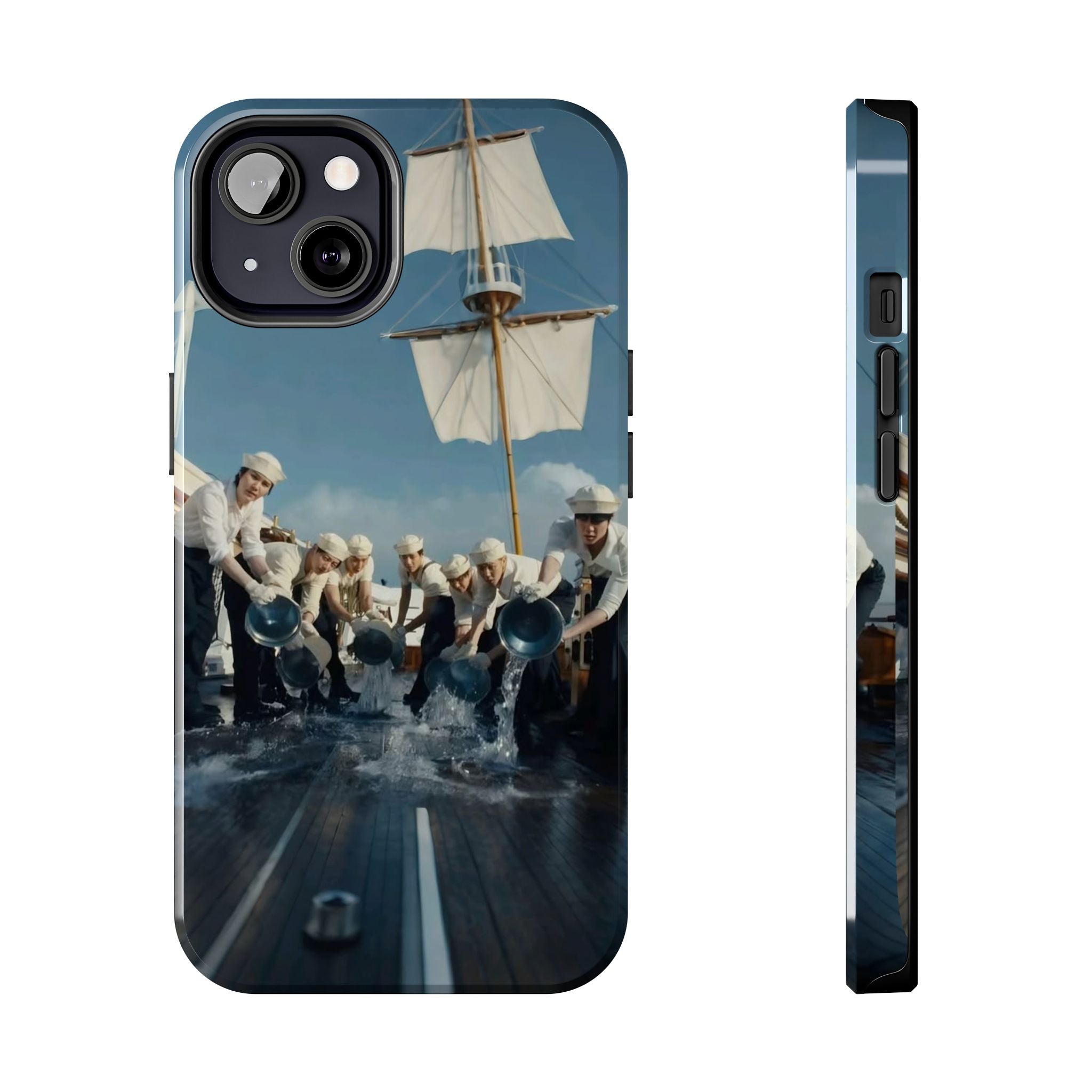 Cute Sailor BTS phone case featuring K-pop design with BTS Arirang and concert motif, perfect for BTS fans.