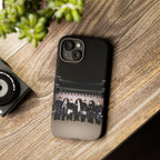 BTS Arirang and Swim comeback themed phone case for iPhone, featuring K-pop BTS design on durable Printify Samsung case