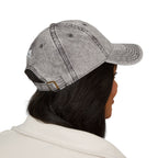 Vintage style embroidered hat with "Hot Girls Love Cats" design, casual wear accessory, featuring colorful cat graphics and vintage lettering.