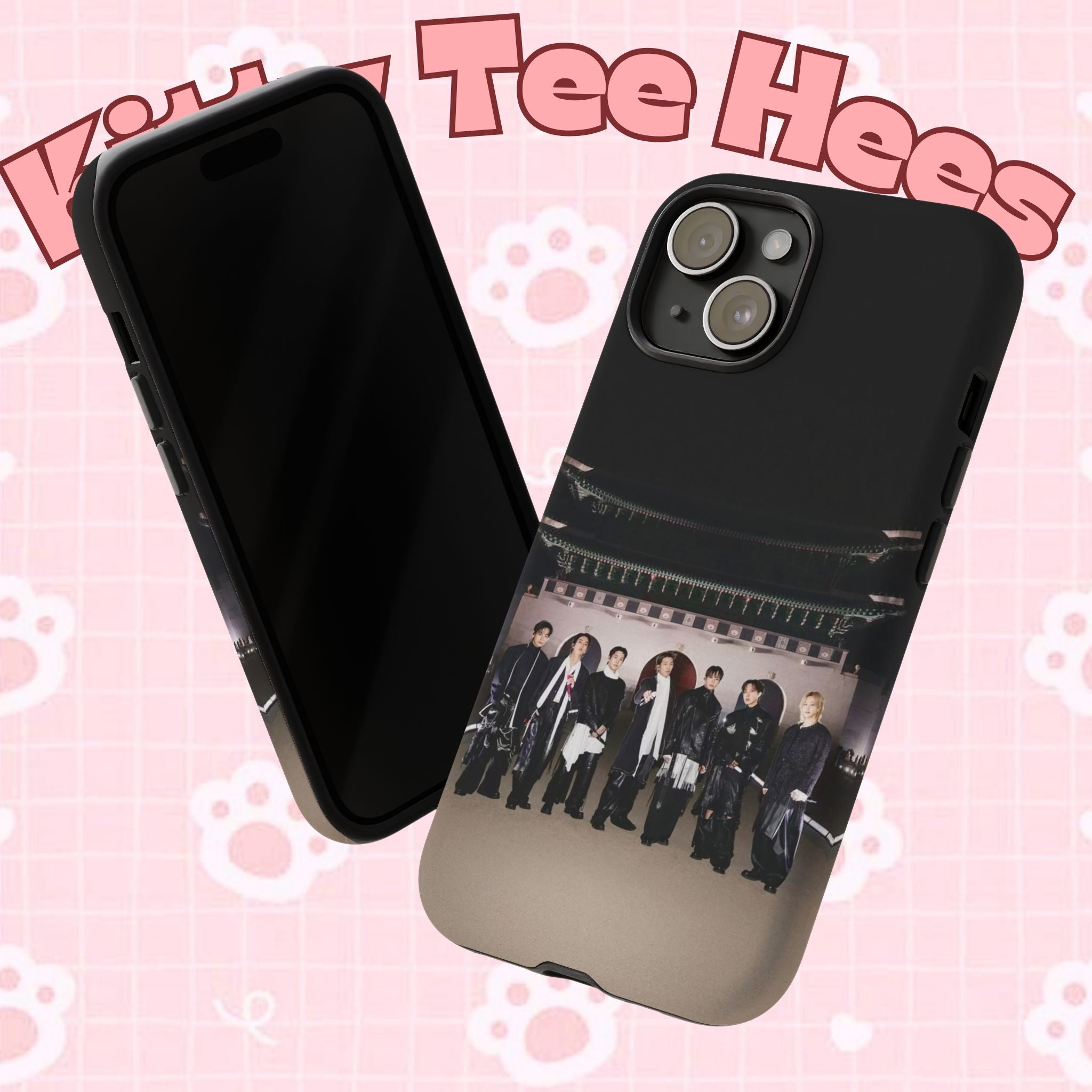 BTS Arirang and Swim comeback themed phone case for iPhone, featuring K-pop BTS design on a durable Printify Samsung case.